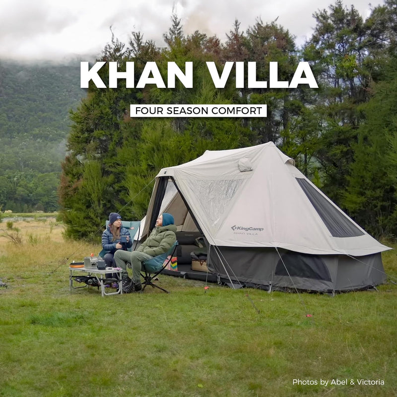 Load image into Gallery viewer, KingCamp KHAN VILLA Glamping Tent