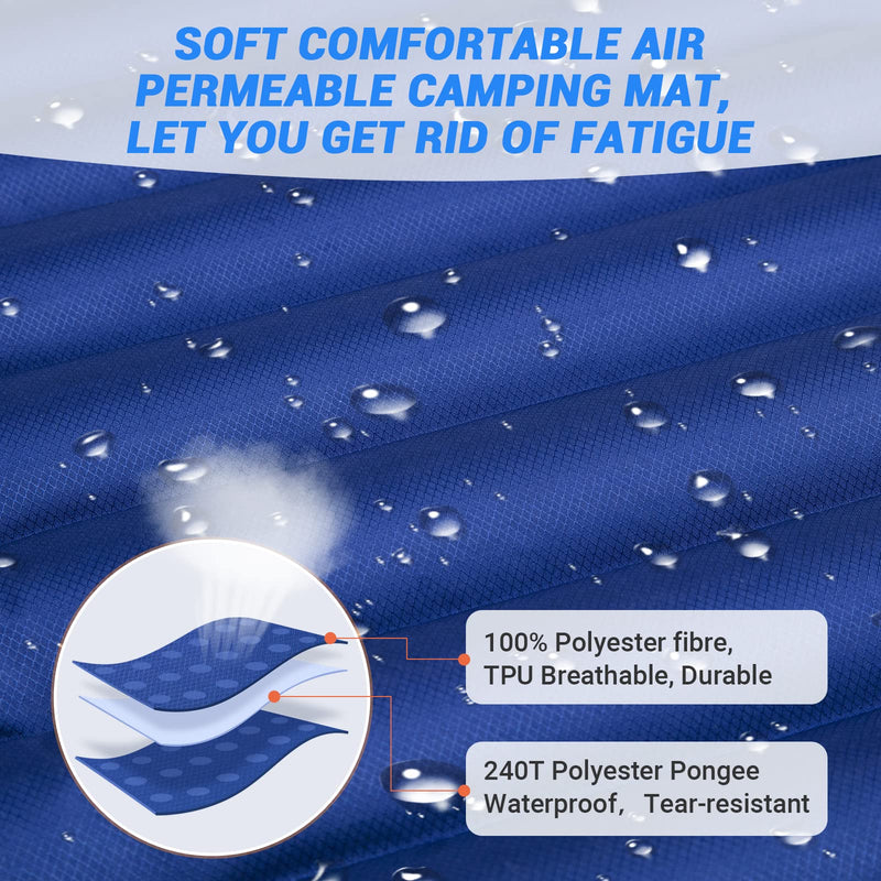 Load image into Gallery viewer, KingCamp Comfort Light Single Air Pad waterproof