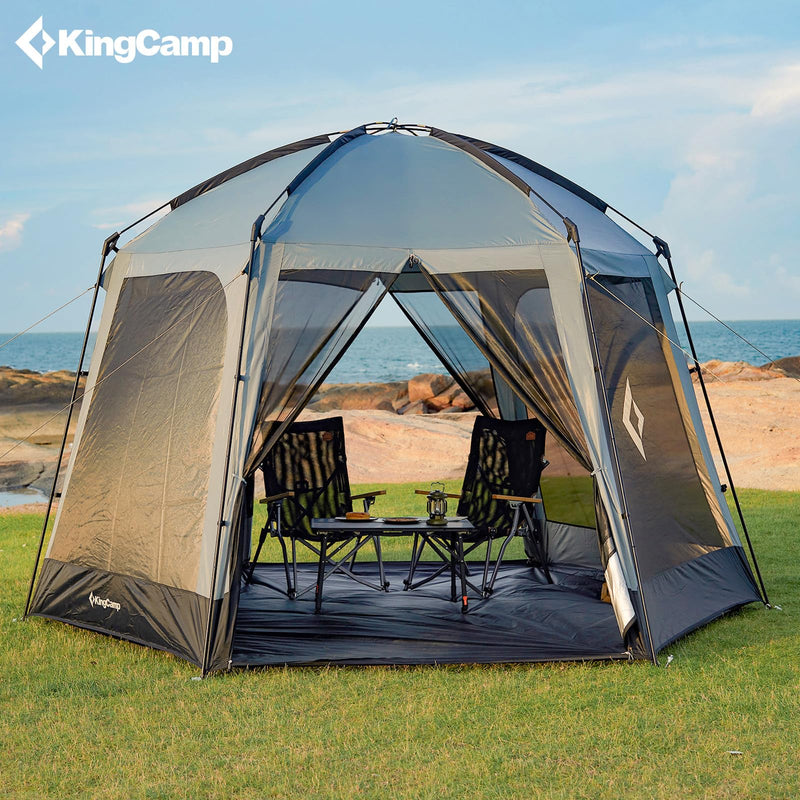 Load image into Gallery viewer, KingCamp CAIRO 6-Sided Screen Gauze Tent
