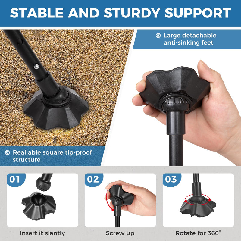 Load image into Gallery viewer, ATEPA Ultralight Backpacking Chair - 440lb Capacity, Compact Folding Camp Chair