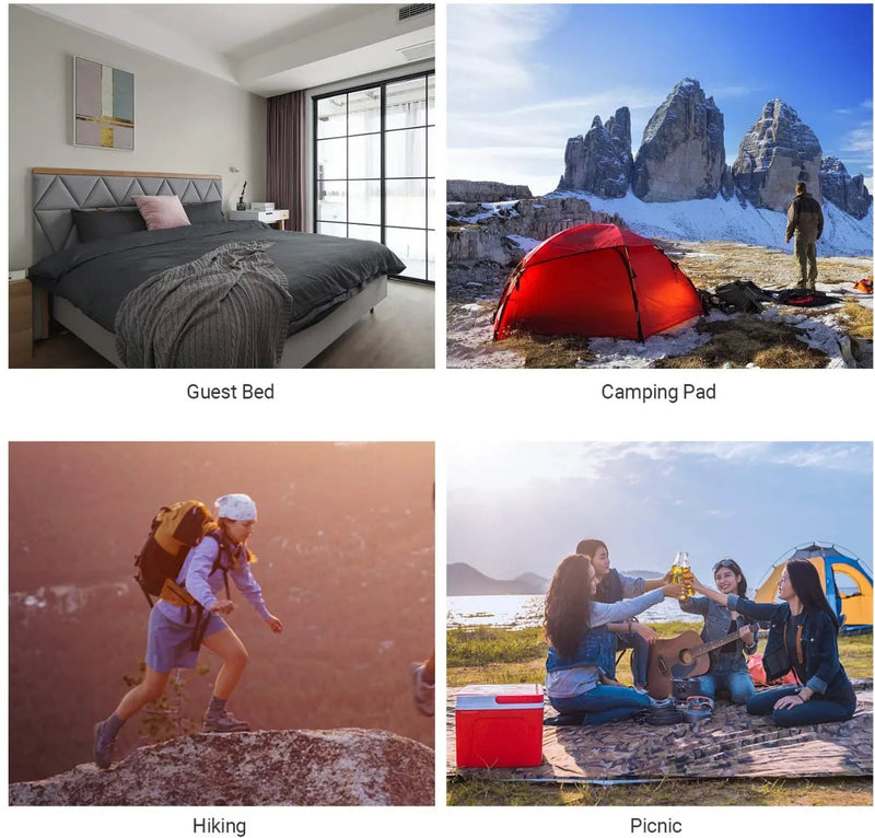 Cargue la imagen en el visor de la galería, KingCamp PREMIUM SINGLE Self Inflating Sleeping Pad