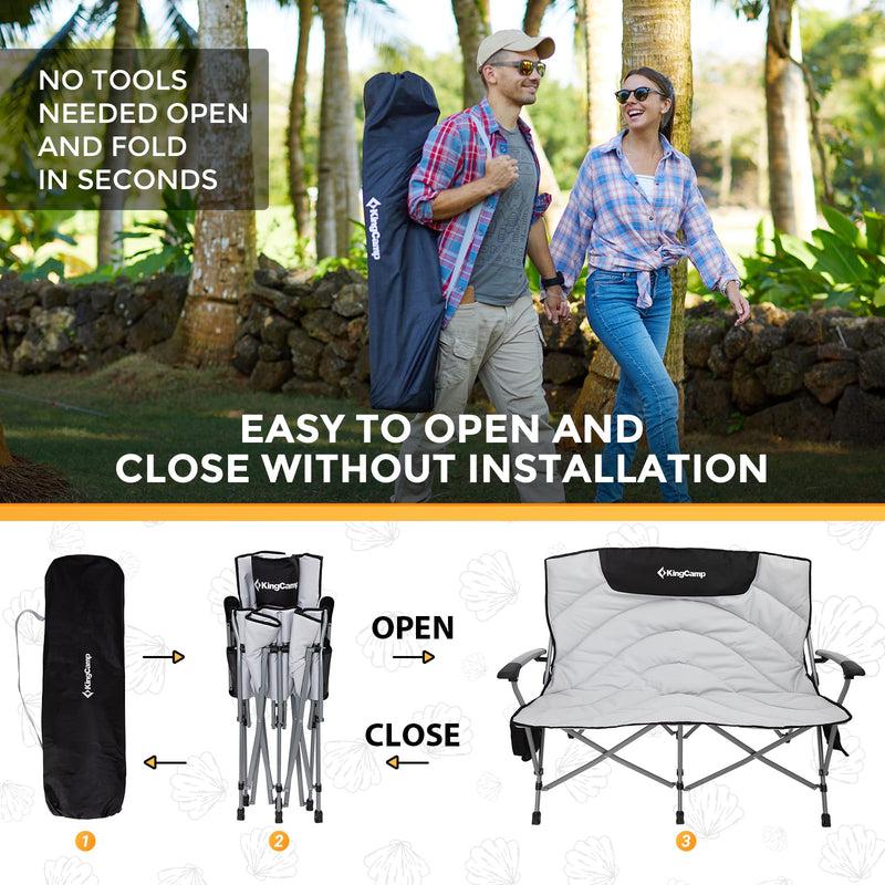 Load image into Gallery viewer, KingCamp POLAR C20 Loveseat