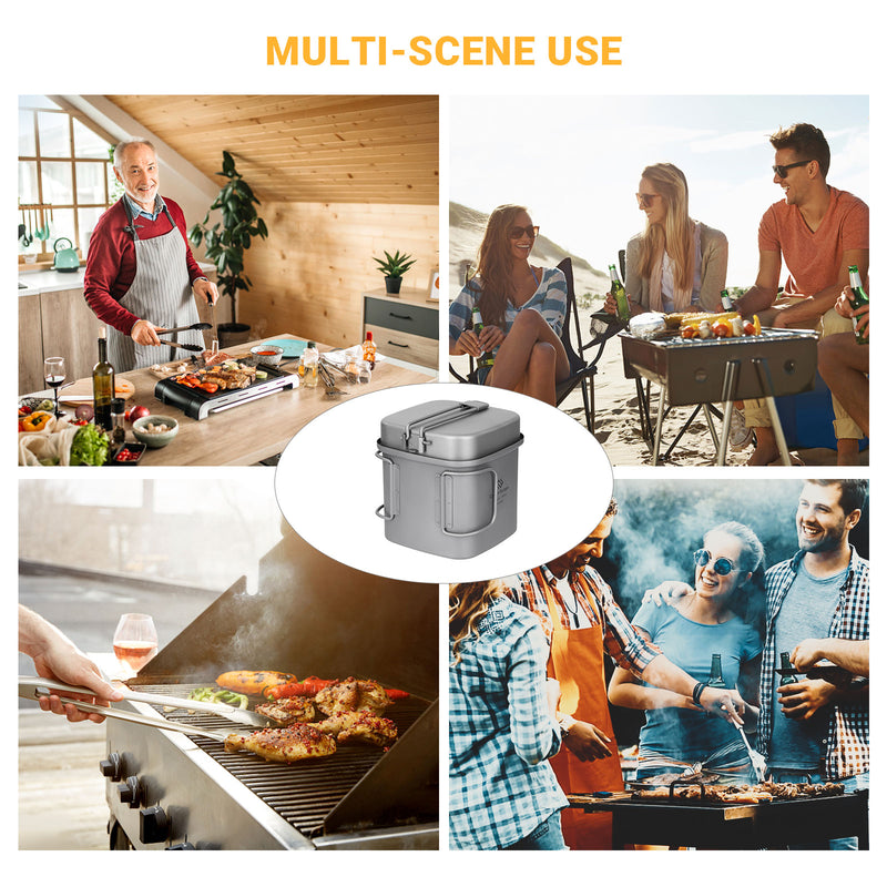 Load image into Gallery viewer, Cook'n'Escape Mount Logan Cookset Titanium Cookset