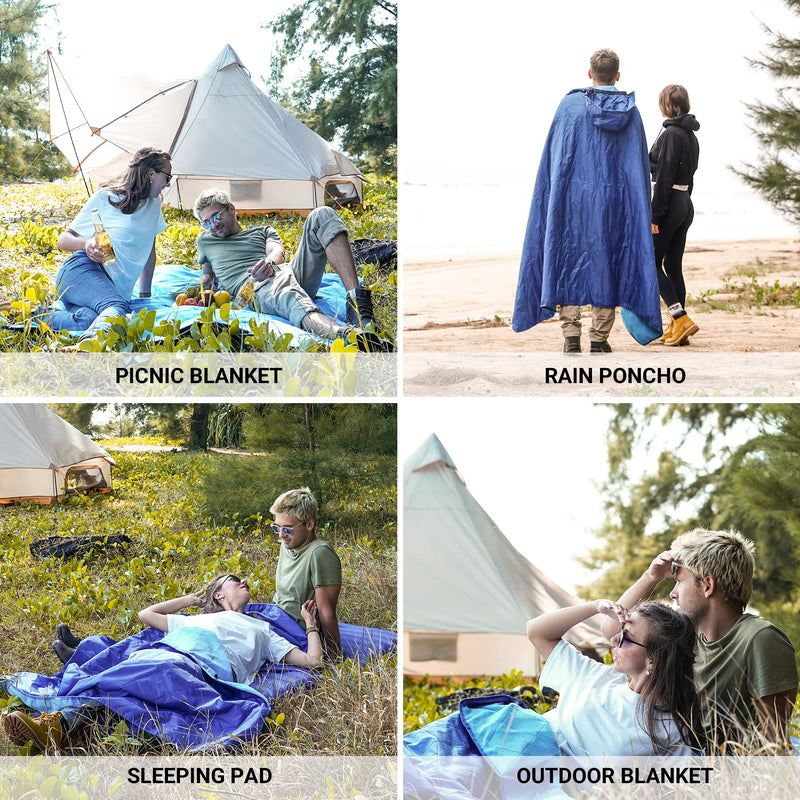 Load image into Gallery viewer, KingCamp ANNA Picnic Rug 3-in-1 Outdoor Blanket