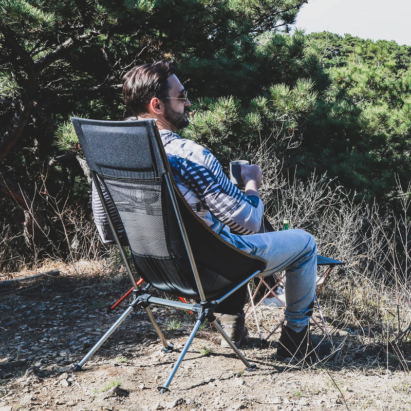 Load image into Gallery viewer, KingCamp Ultralight Highback Camping Chair