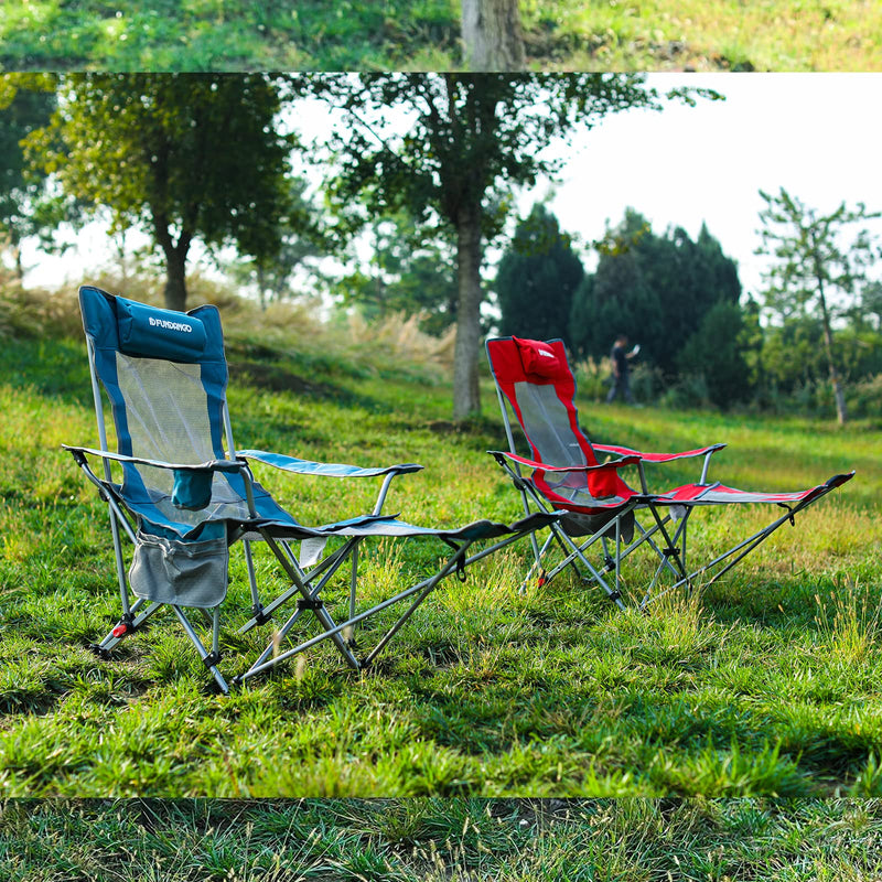 Load image into Gallery viewer, FUNDANGO Folding Recliner Chair Lounge Chair