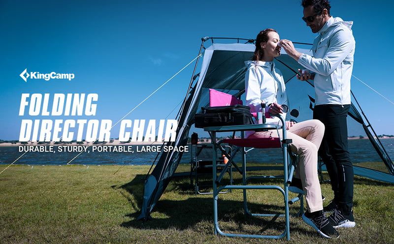 Load image into Gallery viewer, KingCamp Tall Director Chair