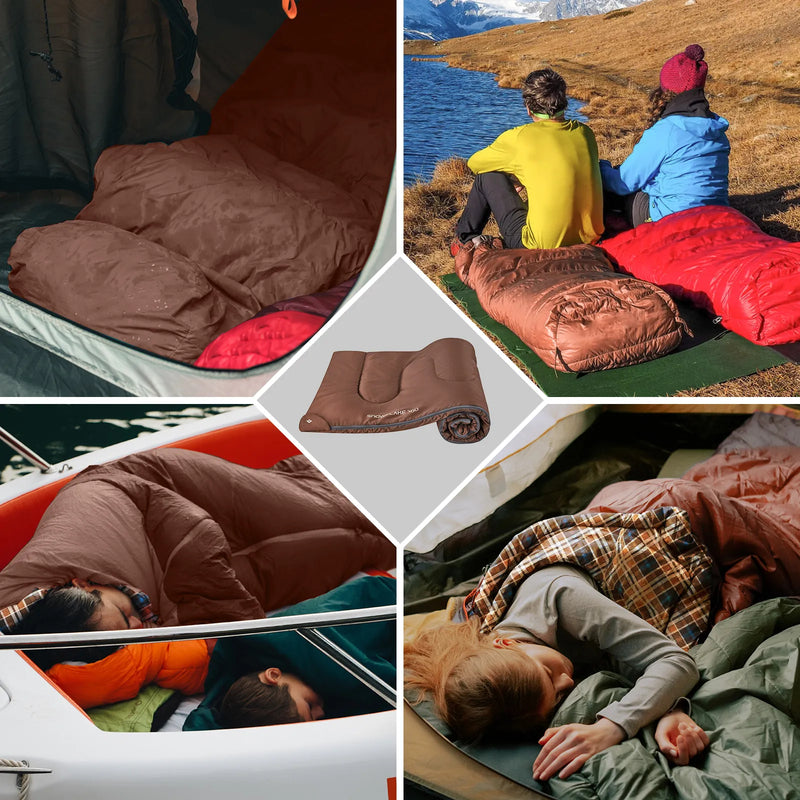 Load image into Gallery viewer, KingCamp SNOWFLAKE 400 Sleeping Bag-Envelope