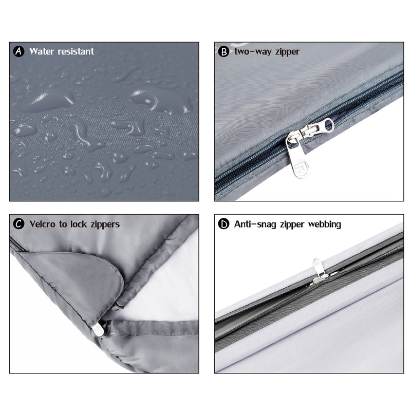 Load image into Gallery viewer, FUNDANGO WARM 250 Sleeping Bag-Envelope With Hood