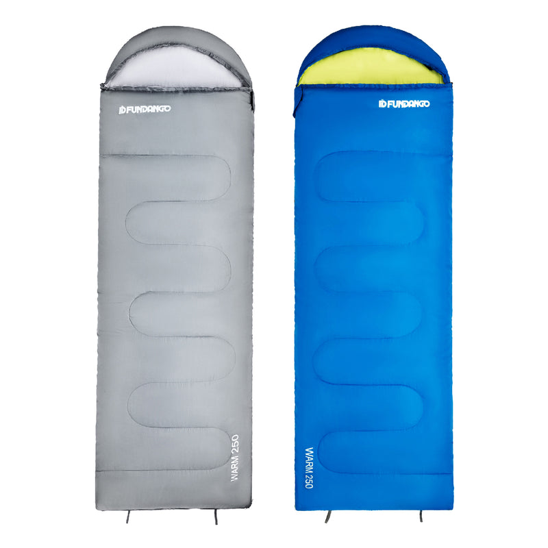 Load image into Gallery viewer, FUNDANGO WARM 250 Sleeping Bag-Envelope With Hood