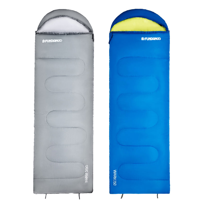 Load image into Gallery viewer, FUNDANGO WARM 250 Sleeping Bag-Envelope With Hood