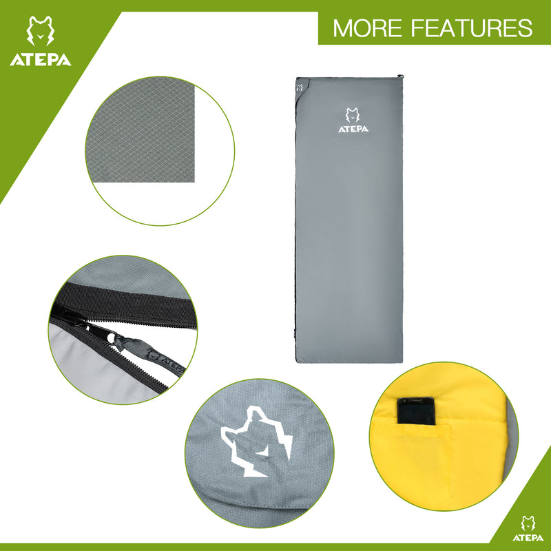 Load image into Gallery viewer, ATEPA LIGHT 1200 Sleeping Bag-Envelope