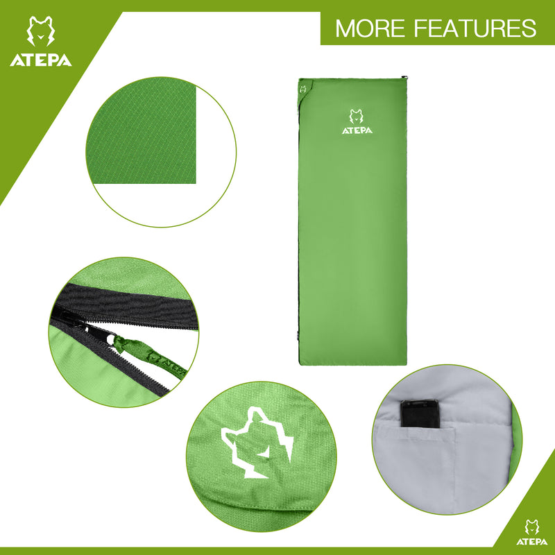 Load image into Gallery viewer, ATEPA LIGHT 1200 Sleeping Bag-Envelope