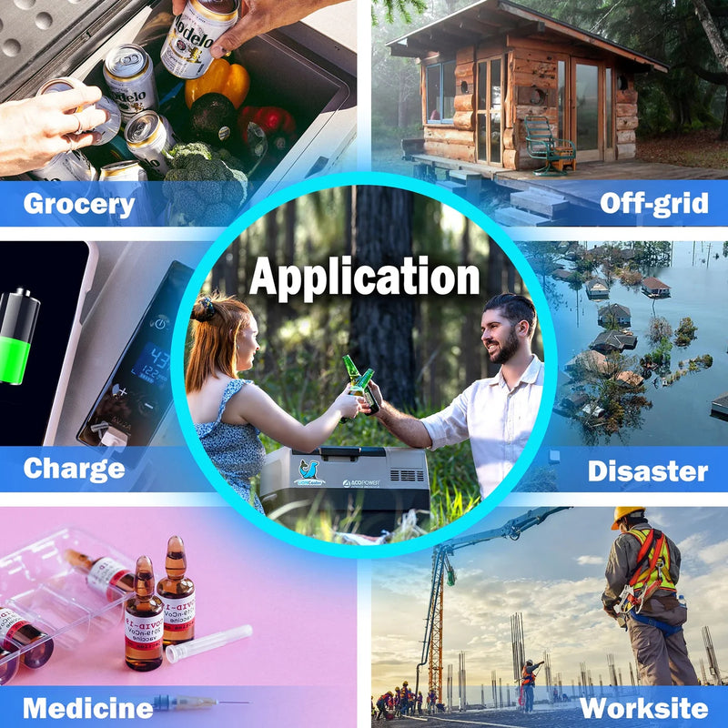 Load image into Gallery viewer, ACOPOWER LiONCooler Pro Portable Solar Fridge Freezer 30L, 40L, 50L