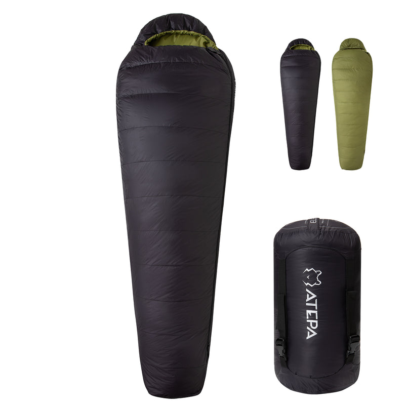 Load image into Gallery viewer, ATEPA Down Mummy Sleeping Bag