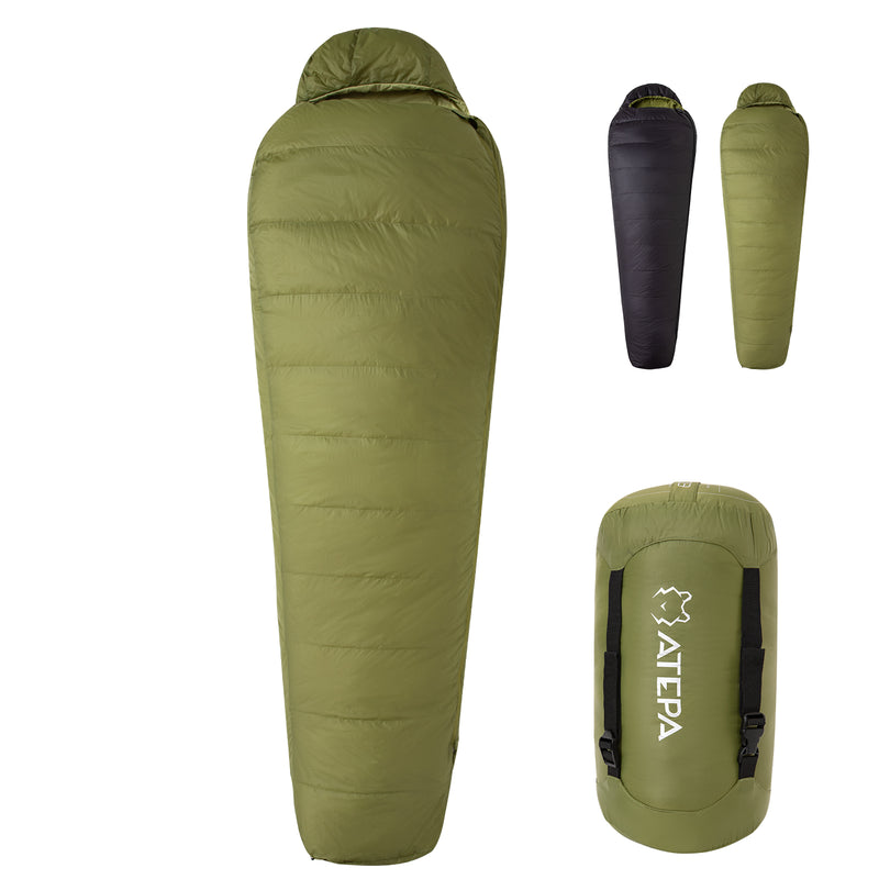 Load image into Gallery viewer, ATEPA Down Mummy Sleeping Bag