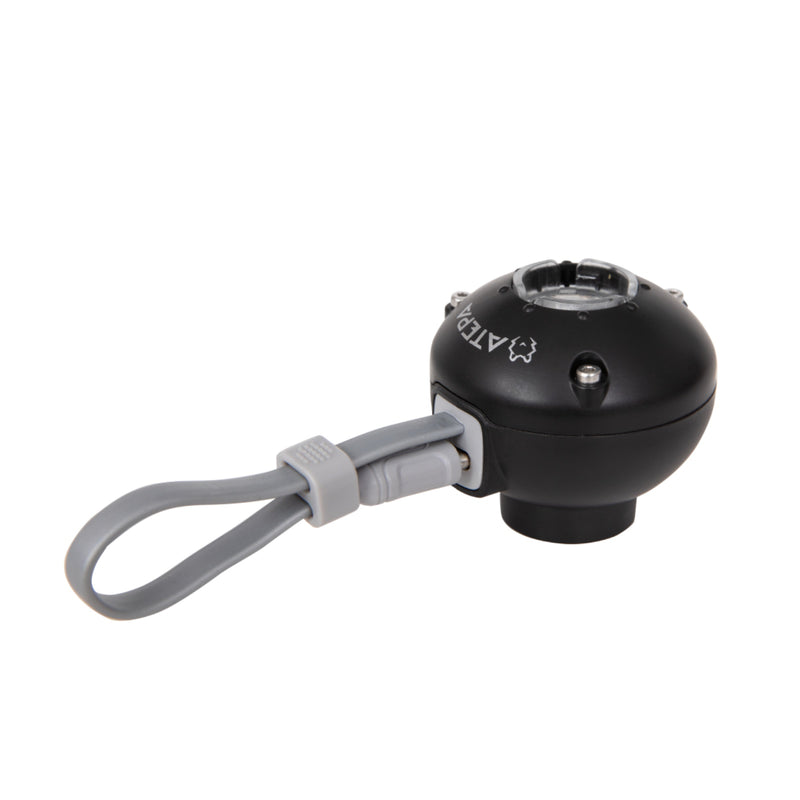 Load image into Gallery viewer, ATEPA 2-in-1 Ultra-Mini Air Pump | Only 1oz (28g) Portable Electric Pump for Inflatables, USB Powered with 7 Nozzles, Fast 300L/min for Camping Pads, Air Mattresses & Pool Floats