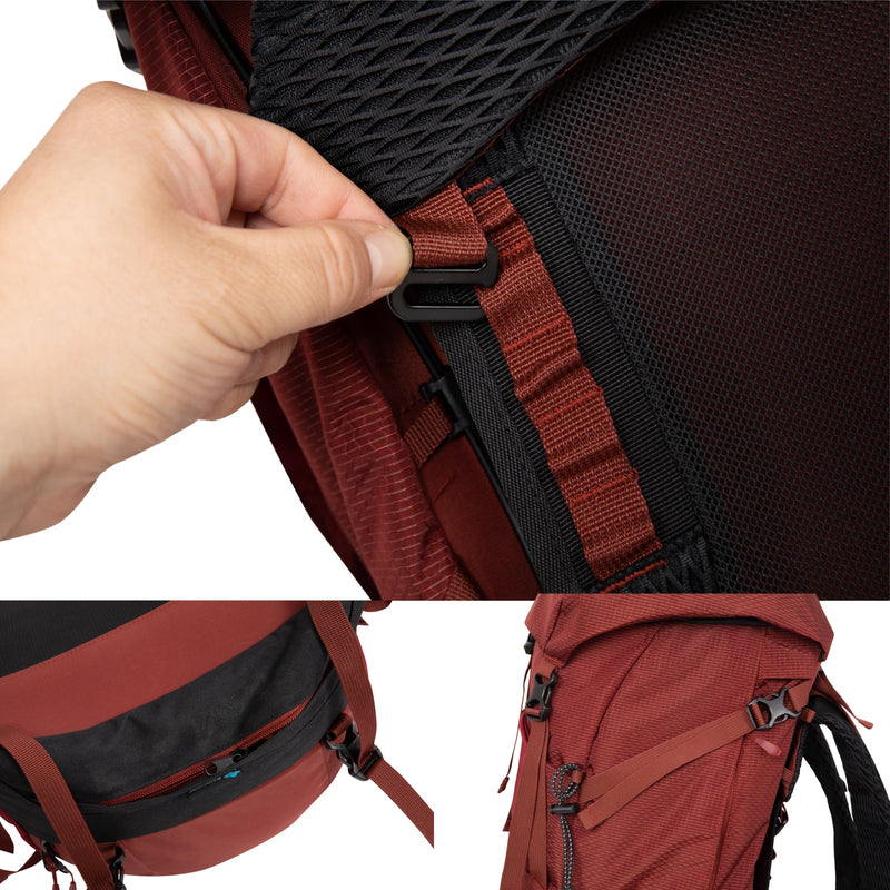 Load image into Gallery viewer, ATEPA FOREST Day & Multi-Day Hiking Backpack 40L – Lightweight Hydration-Ready Pack with Rain Cover