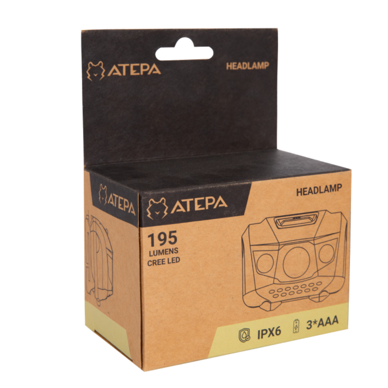 Load image into Gallery viewer, ATEPA Headlamp – Waterproof, Multi-Mode LED Headlight
