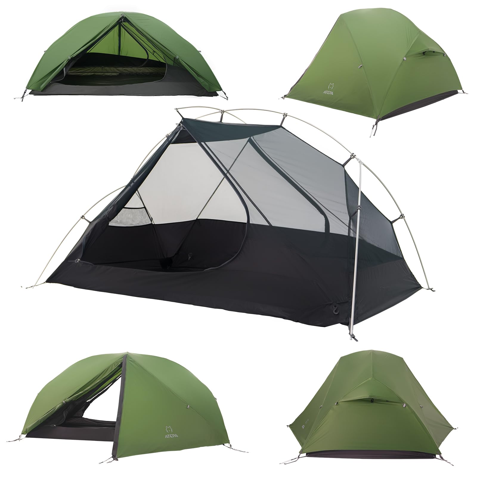 ATEPA 1-Personen-Ultraleicht-Rucksackzelt – BRoadout