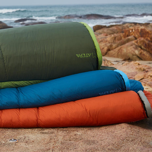 ATEPA 3-in-1 Backpacking Sleeping Bag Down Sleeping Bag