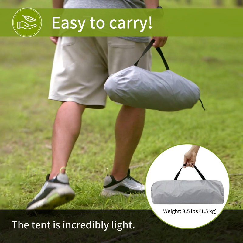 Load image into Gallery viewer, ATEPA BRESCIA 1-Person Ultralight Camping Tent with Stove Jack