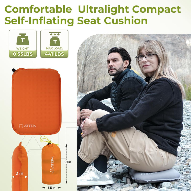 Cargue la imagen en el visor de la galería, ATEPA BUBBLE 5.0 Trail Seat Inflatable Seat Cushion