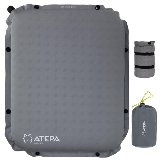 ATEPA BUBBLE 6.5 Self-Inflating Memory Foam Seat Cushion