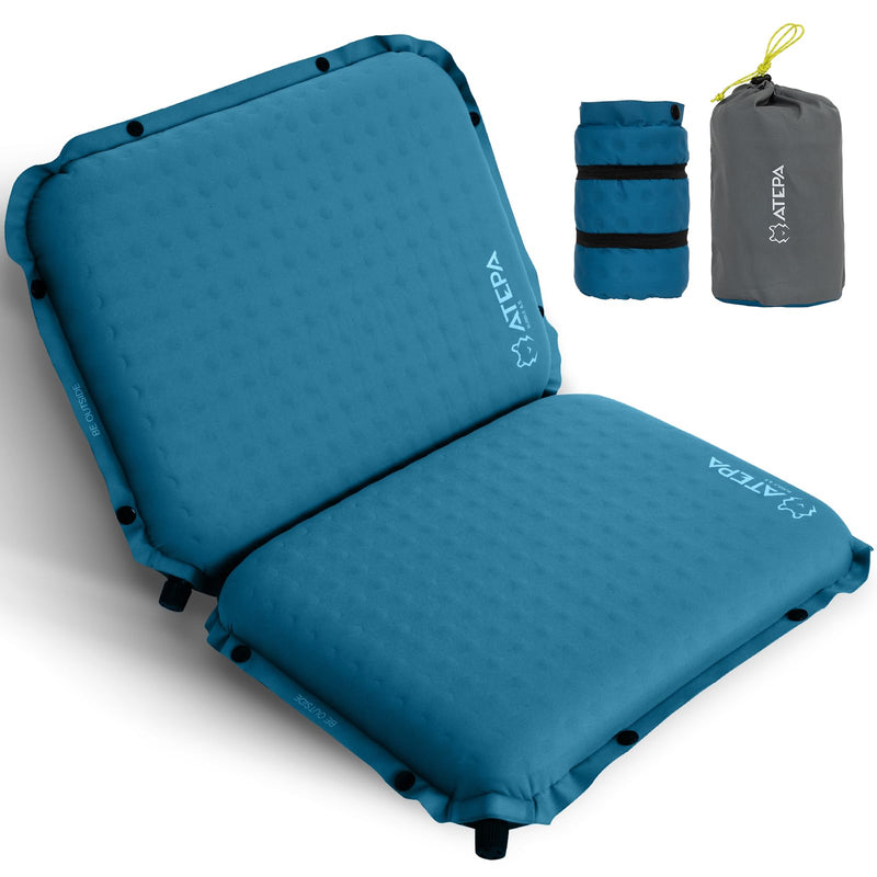 Load image into Gallery viewer, ATEPA BUBBLE 6.5 Self-Inflating Memory Foam Seat Cushion
