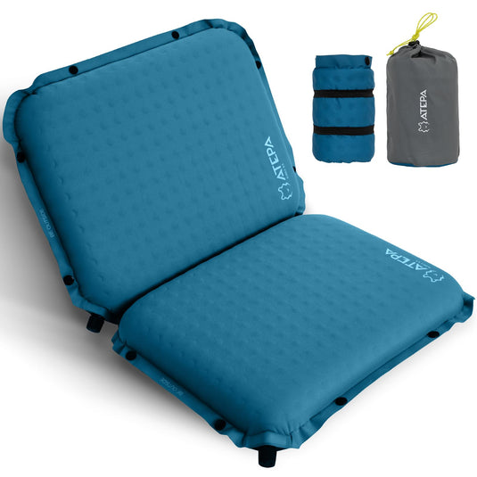ATEPA BUBBLE 6.5 Self-Inflating Memory Foam Seat Cushion