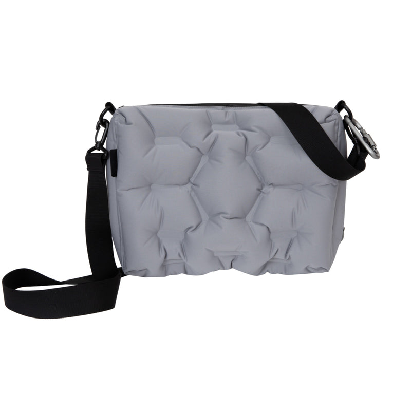 Load image into Gallery viewer, ATEPA Cloud AirBag – Ultra-Light Inflatable Shoulder Bag, Pillow, Lumbar Support & Cushion Grey