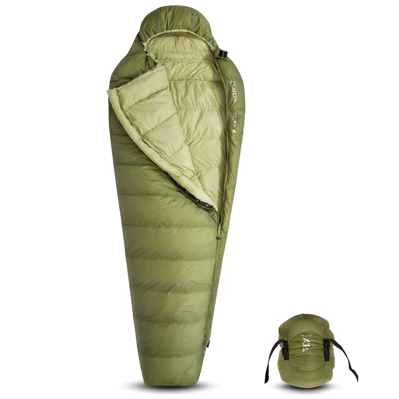 Laden Sie das Bild in Galerie -Viewer, ATEPA Elements 450 Coldmaster™ Mummy Sleeping Bag 42.8°F to 8.6°F