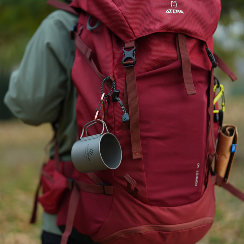 Load image into Gallery viewer, ATEPA FOREST Day & Multi-Day Hiking Backpack 40L – Lightweight Hydration-Ready Pack with Rain Cover