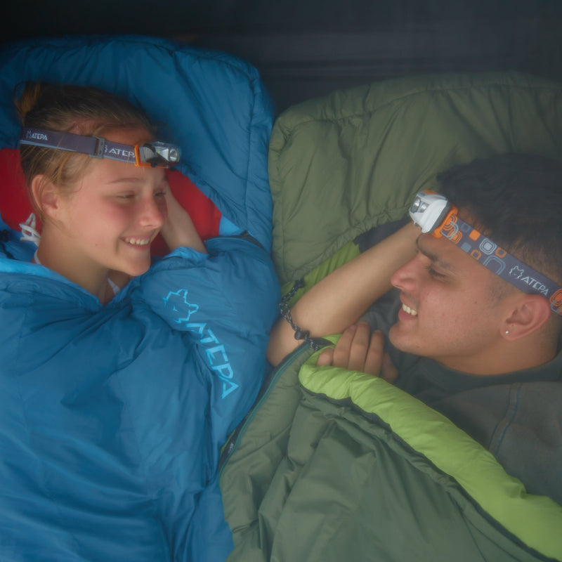 Load image into Gallery viewer, ATEPA Headlamp – Waterproof, Multi-Mode LED Headlight