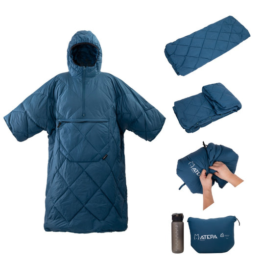 ATEPA Honcho Poncho Blue