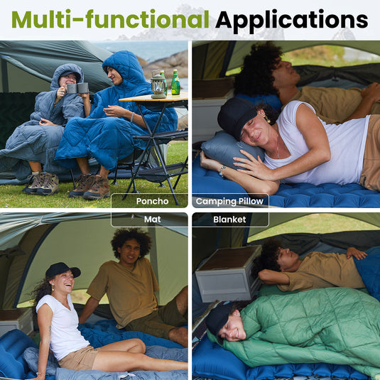 ATEPA Honcho Poncho Blue