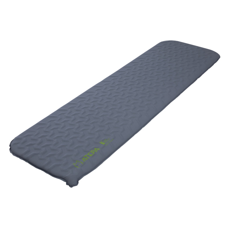 Cargue la imagen en el visor de la galería, ATEPA HybridLoft 3 Ultralight Self‑Inflating Sleeping Pad – 4‑Side Compression, 3‑Season Compact Mat