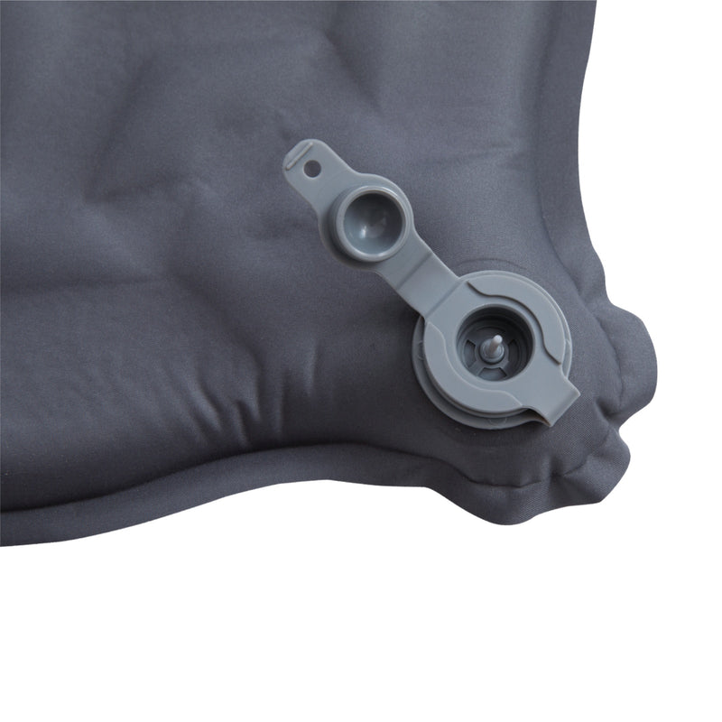 Cargue la imagen en el visor de la galería, ATEPA HybridLoft 3 Ultralight Self‑Inflating Sleeping Pad Grey – 4‑Side Compression, 3‑Season Compact Mat