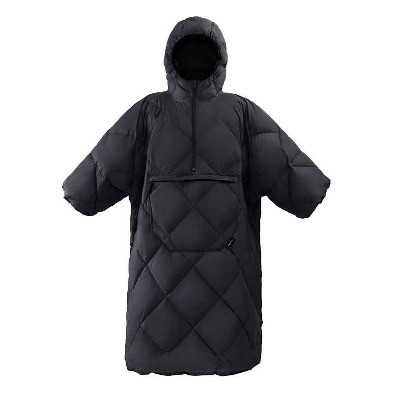 Load image into Gallery viewer, ATEPA Honcho Poncho Black