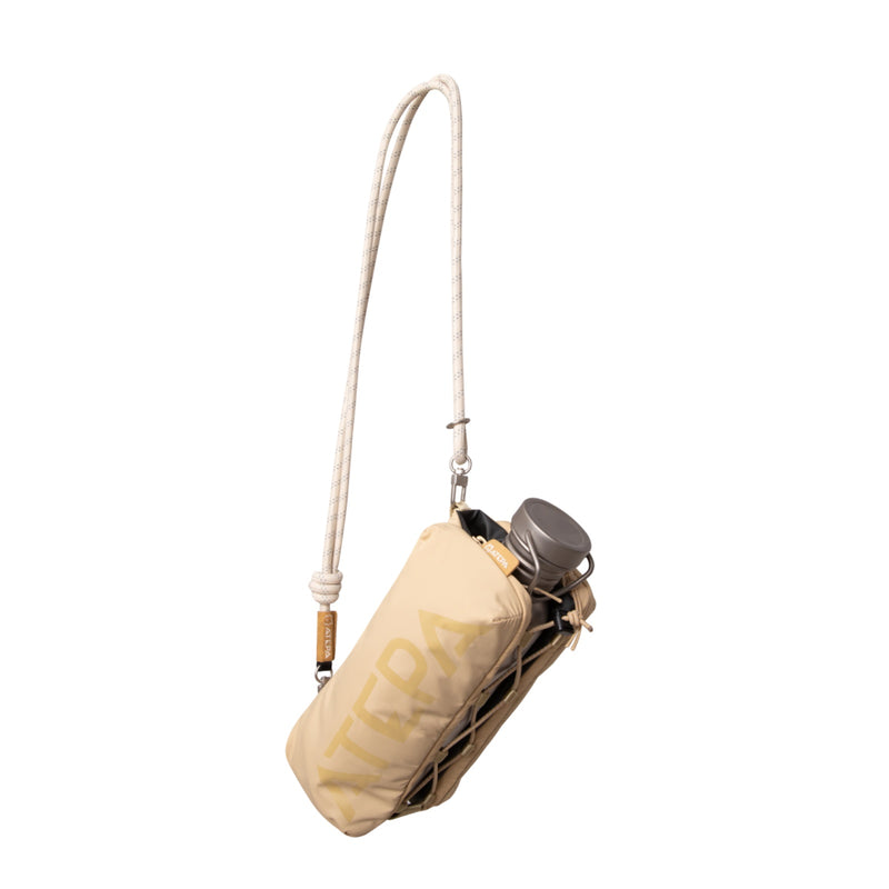 Load image into Gallery viewer, ATEPA Mini Trail Sling Bag, Unisex Lightweight Crossbody Pouch with Rope Strap, Dual Compartments & Bungee Storage