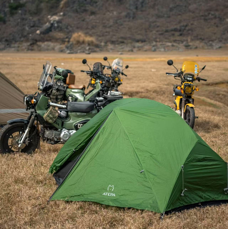 Load image into Gallery viewer, ATEPA Ultralight Solo Camping Bundle: 1-Person Tent & Insulated Sleeping Pad (R-Value 6.6)