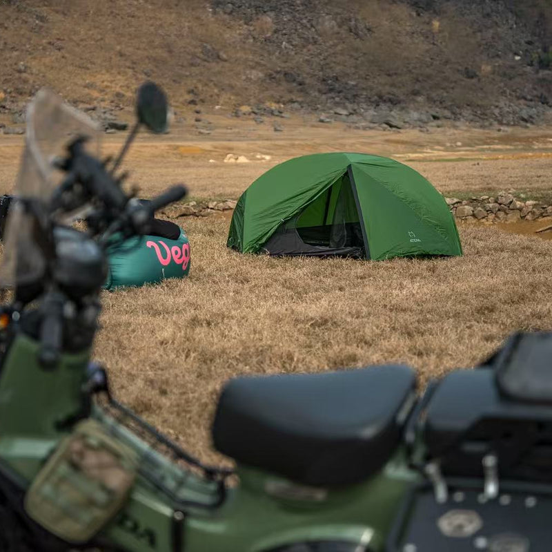 Load image into Gallery viewer, ATEPA Ultralight 1-Person Backpacking Tent for Hiking, Bikep 65acking & Motorcycle Camping