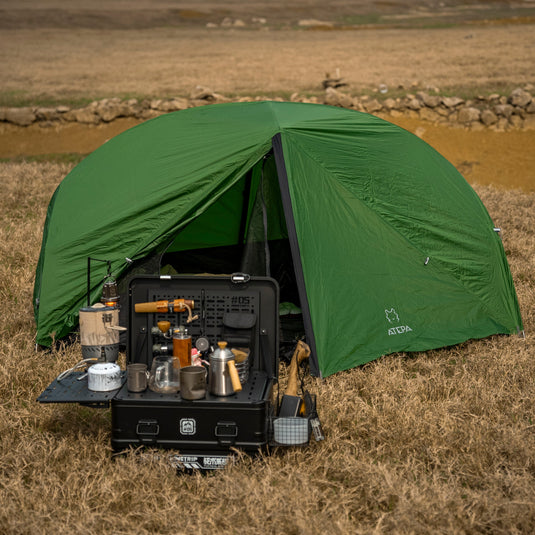 ATEPA Ultralight 1-Person Backpacking Tent for Hiking, Bikepacking & Motorcycle Camping