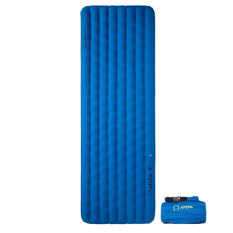Load image into Gallery viewer, ATEPA Ultralight Insulated Inflatable Sleeping Pad R Value 6.6 Blue