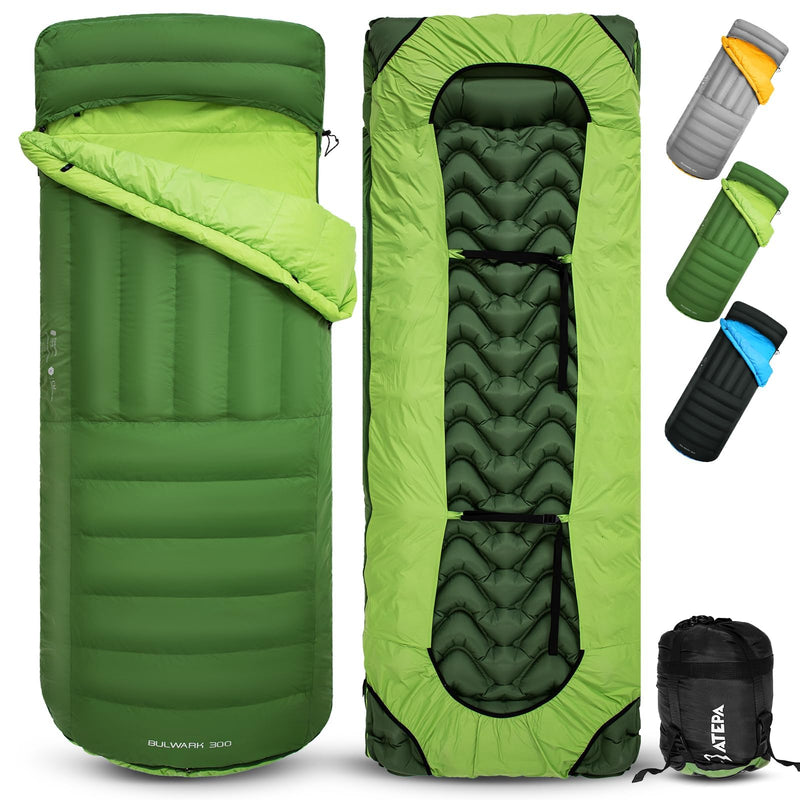 Load image into Gallery viewer, ATEPA BULWARK 300 Down Sleeping Bag-Envelope With Hood