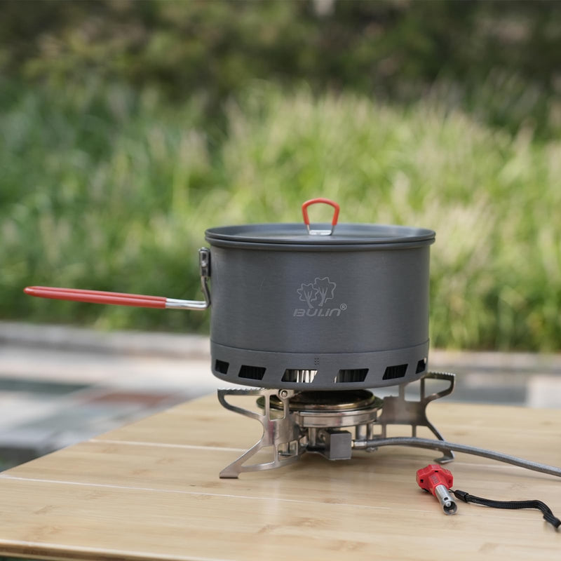 Load image into Gallery viewer, BULIN Burner Camping Gas Stove & Jure Large Camping Pot