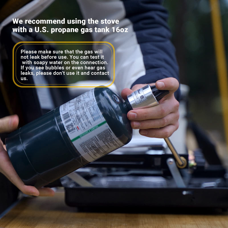 Load image into Gallery viewer, FINEFLAME Portable 3-Burner Camping Stove