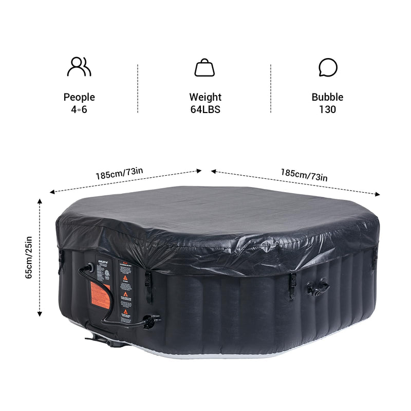 Load image into Gallery viewer, WEJOY SAUNA BUCKET Portable Hot Tub