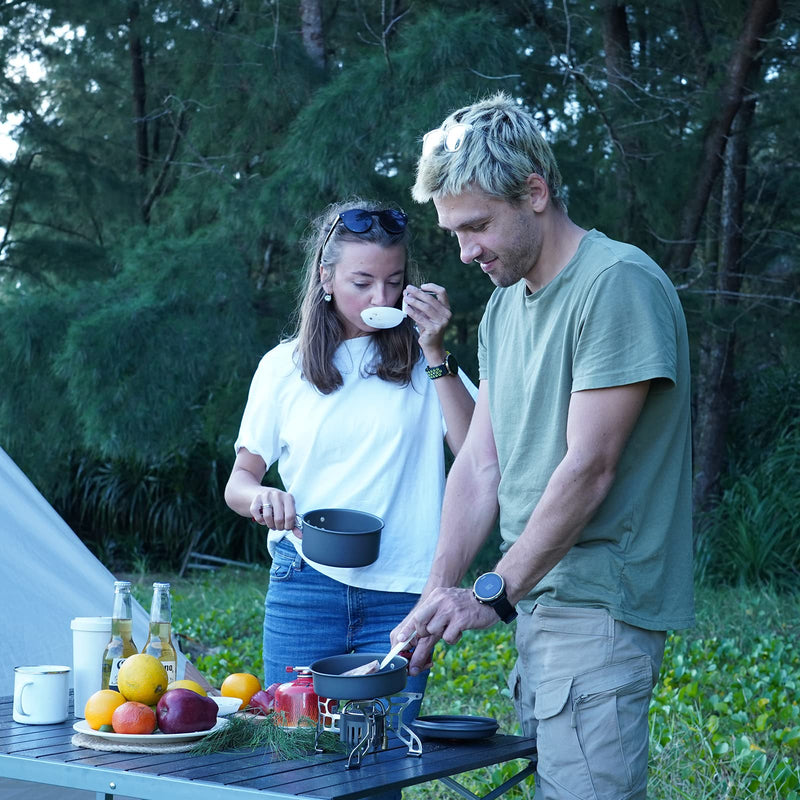 Laden Sie das Bild in Galerie -Viewer, BULIN Camping Cookware Mastering the Outdoors with Premium Camping Cookware