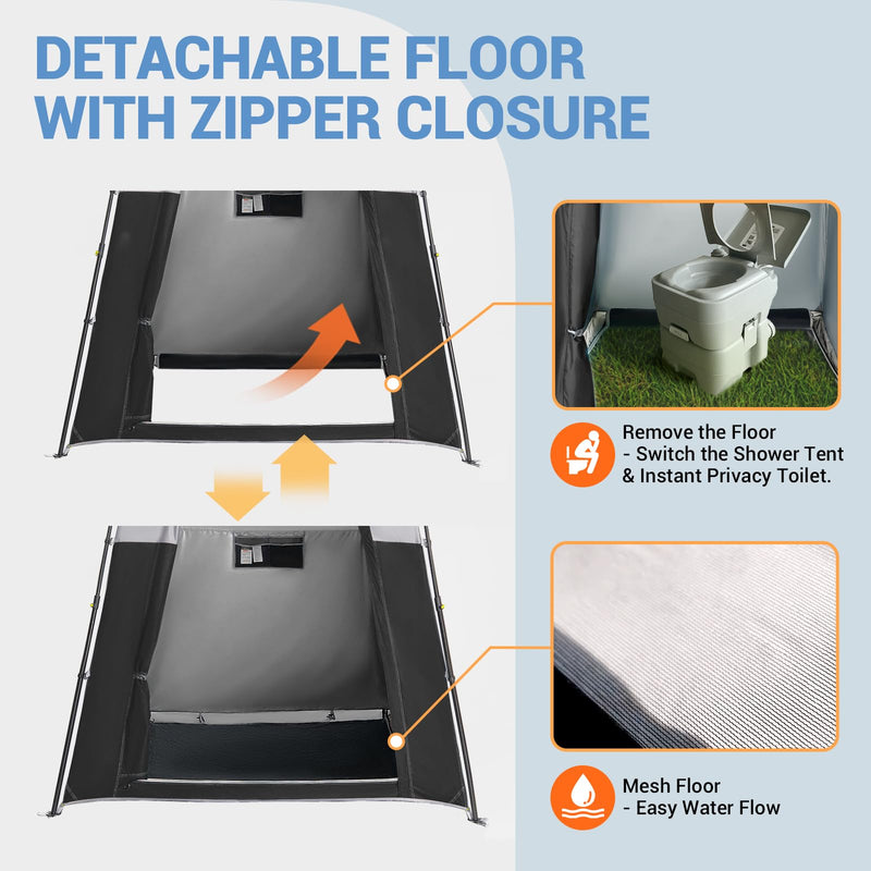 Load image into Gallery viewer, KingCamp MARASUSA Q Portable Instant Pop Up 1-Room Privacy Tent